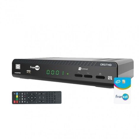 Décodeur - WISI - OR07 HD - TNT HD FRANSAT - PVR Ready - HDMI & Péritel