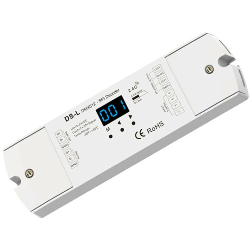 Image of Barcelona Led - Decoder DMX512 a spi Pixel 5-24V dc - Controller rf
