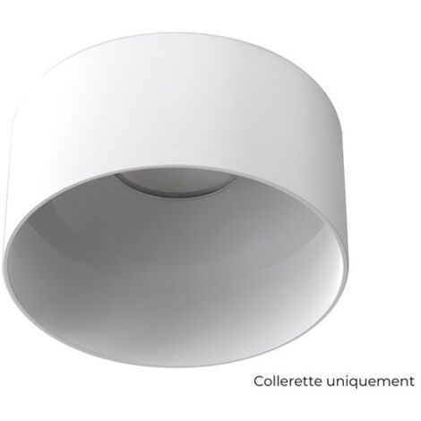 DECODROP Collerette magnétique cylindrique - Coloris Blanc pour CANIS & TWO - D201W - SOLUM