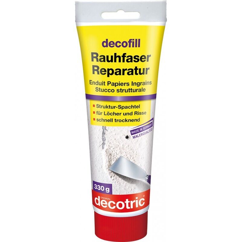 Decofill Enduit papier ingrain. 330 g Tube Decotric