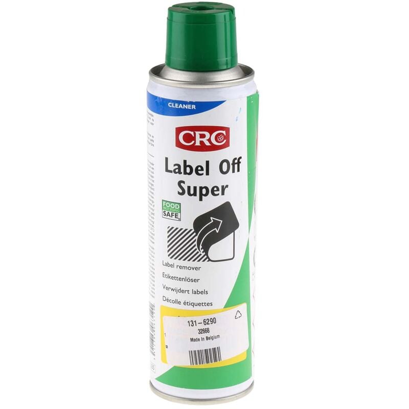 Décolle étiquettes multipositions. CRC label off Super Aérosol 250 ml ( Prix pour 1 )