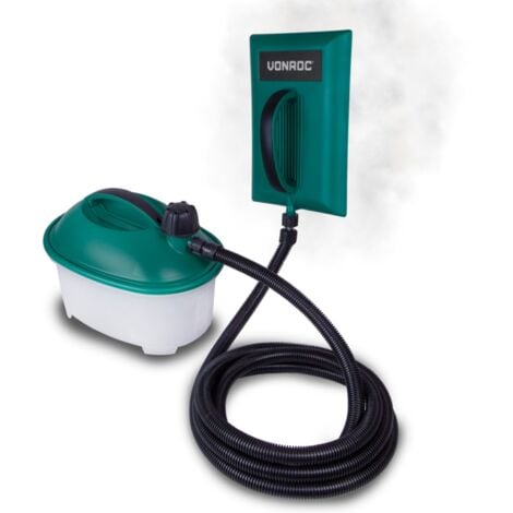 Décolleuse à Papier Peint 2000W VONROC, Réservoir 4,5 L et Raccord de Tuyau 3,5M - Câble Alimentation 2M, Plaque à Vapeur et Sac de Rangement Inclus- WS501AC