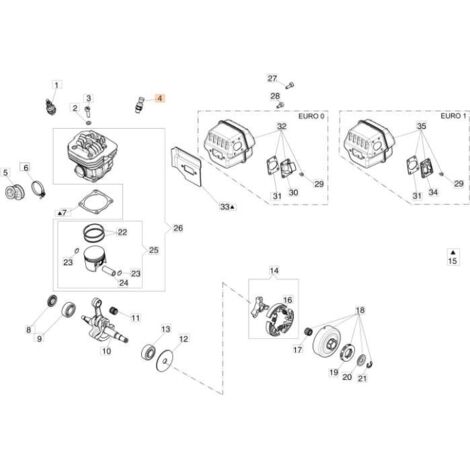 DÉCOMPRESSEUR ORIGINAL EMAK 50250178R