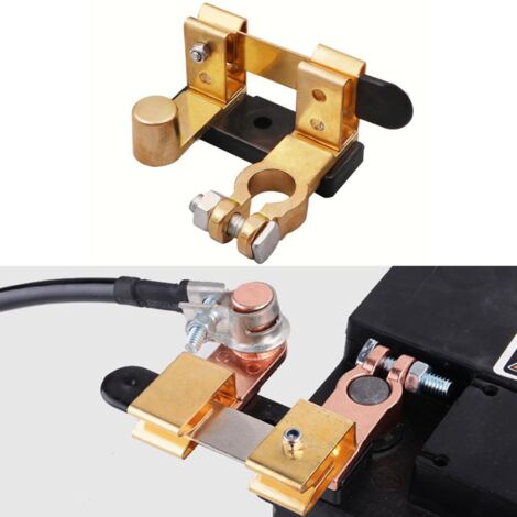 Déconnexion de Batterie 12V 24V avec Interrupteur Principal à Lame pour Auto, Camion, Véhicule Utilitaire, Bateau, Camping-Car, Séparateur