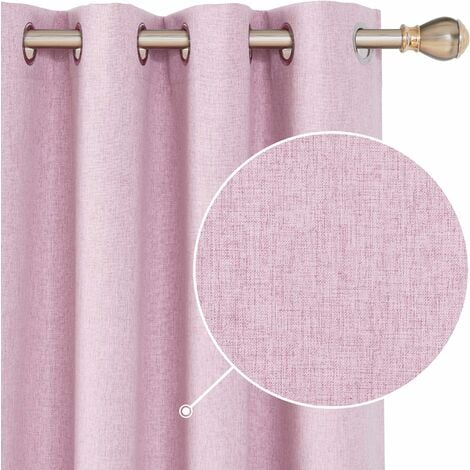 VidaXL Tenda oscurante anelli in metallo velluto rosa antico 290x245cm  Tende Arredo - | Acquista Online