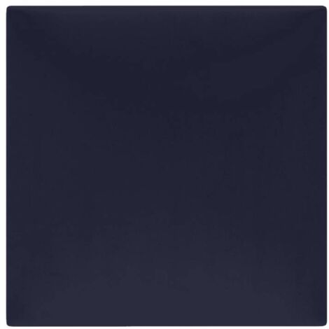 Decoon – Coussin mural velours bleu nuit 30 x 30 cm – Panneau décoratif hydrofuge – Qualités thermiques et acoustiques – Décoration chambre