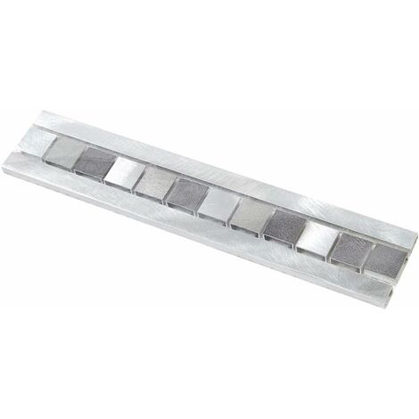 Decoon – Frise mosaïque en céramique 30 cm – Résistante à l'humidité et à la chaleur – Pour murs carrelés – Décoration moderne cuisine et salle de bain