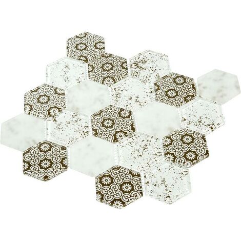 Mosaique hexagonale au meilleur prix | Leroy Merlin