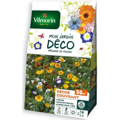 Décor Couvrant - 50 m² - Mélange de fleurs Vilmorin