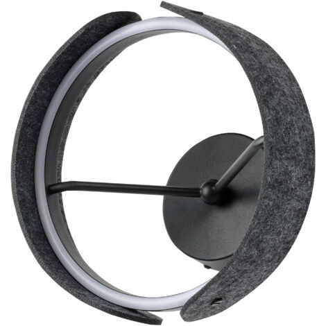 Decor Curve Felt Wall 20W 830 Dark Grey