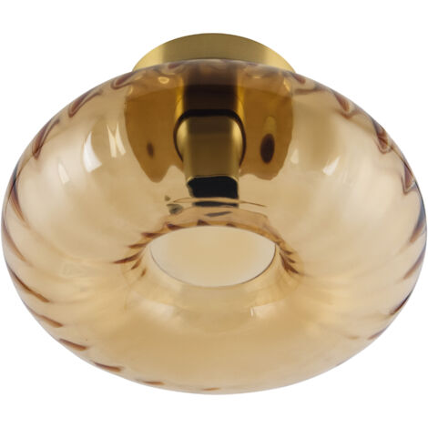 Decor Gold Glass Ceiling E27 Gold