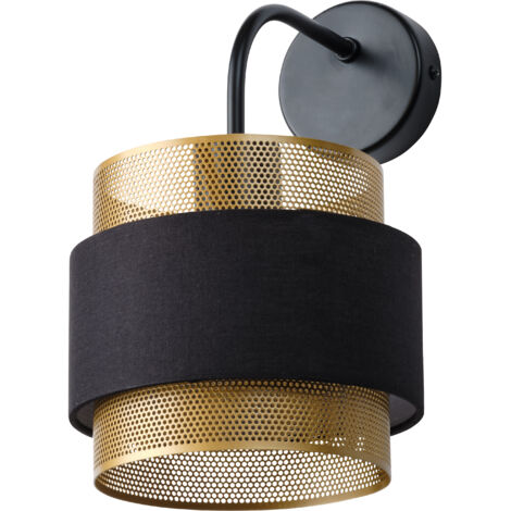 Decor Hornet Wall 1XE27 Black