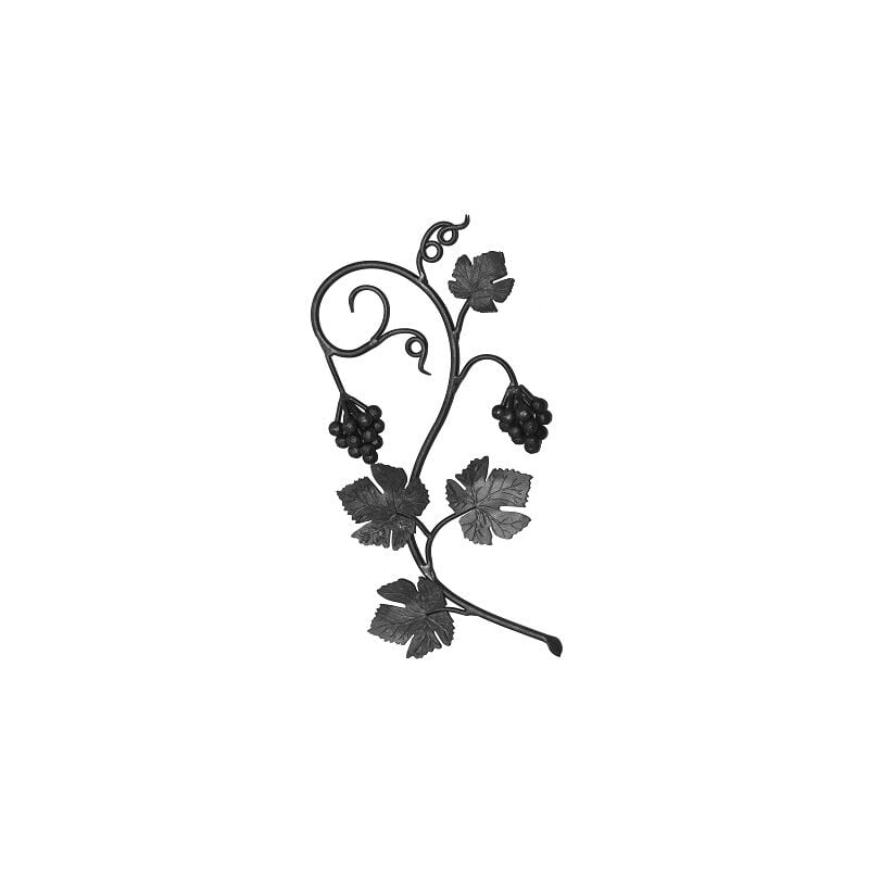 Décor raisin 600x290 Deco Fer Forge