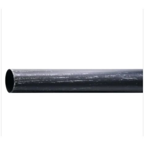 DECOR - TUBO TENDA 240CM NERO-ARGENTO