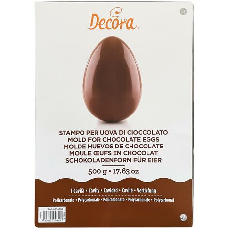 Decora 0050060 Stampo Uova Policarbonato 500 G 1 Cavita' Da 175 X 260 Mm