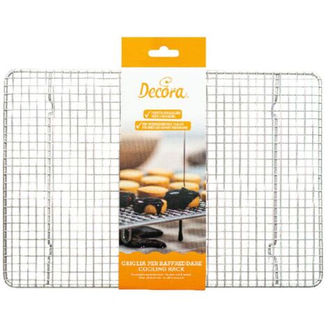 Decora 0070050 Griglia per Raffreddare Maglie Strette 38 X 26 CM