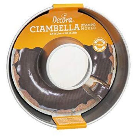 Decora 0075026 Stampo Savarin Ciambella Ø 24 X H 7,5 Cm Antiaderente