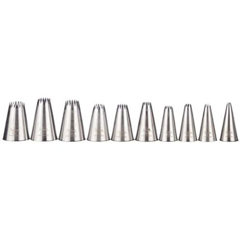Decora 0263486 Set 10 Cornetti A Stella Francese