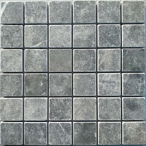 DECORA MOSAICOS Boite de carrelage mosaïque BLACKSTONE 4,8 30x30 cm