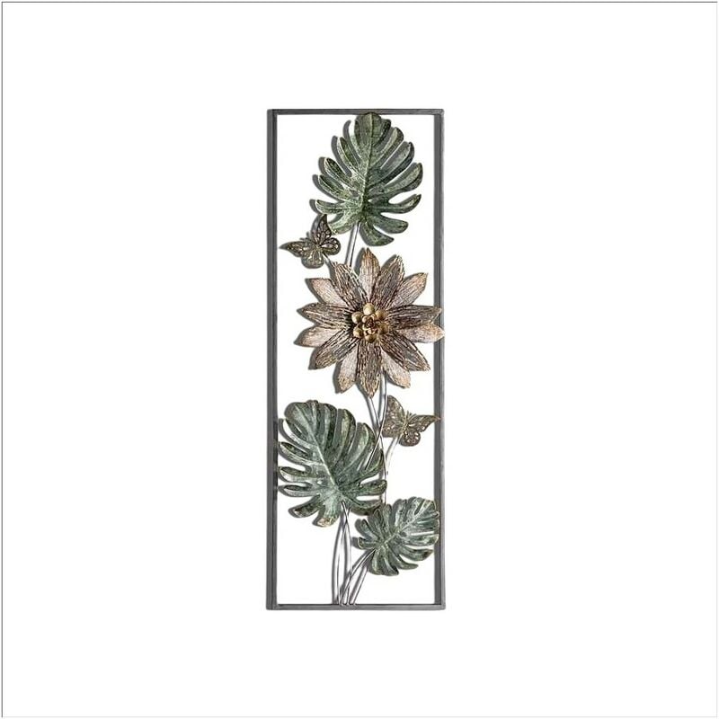 

Burkinahomedecor - Decoración de pared metalica modelo TROPICAL Burkina