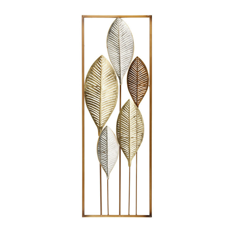 

Decoración metálica 'Hojas troqueladas' de la colección Botania, de . - Metalizado - Herdasa