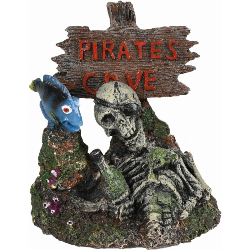 

Decoración de acuario. Tamaño de los piratas 11 x 9 x 12 cm.