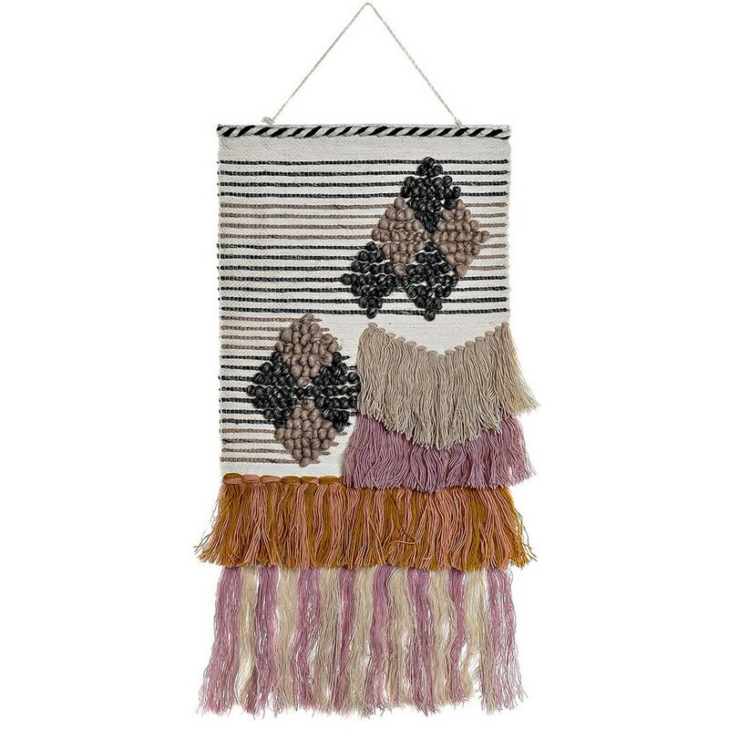 

Decoración Colgante DKD Home Decor Jute Algodón Lana (46 x 2 x 110 cm)