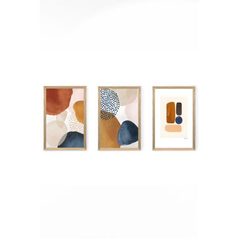 Decoración de arte de pared Set Multicolor