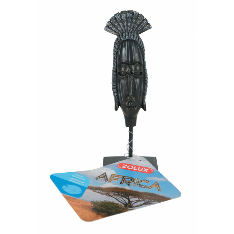 

Decoración de la máscara de África Mujer talla S. Acuario.