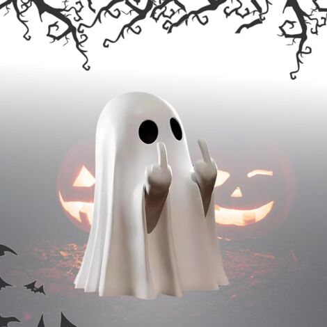 Decoración de mesa de Halloween, accesorio de decoración aterradora de Halloween para interiores, patios, artículos para el hogar, decoraciones para exteriores, decoración de jardín.
