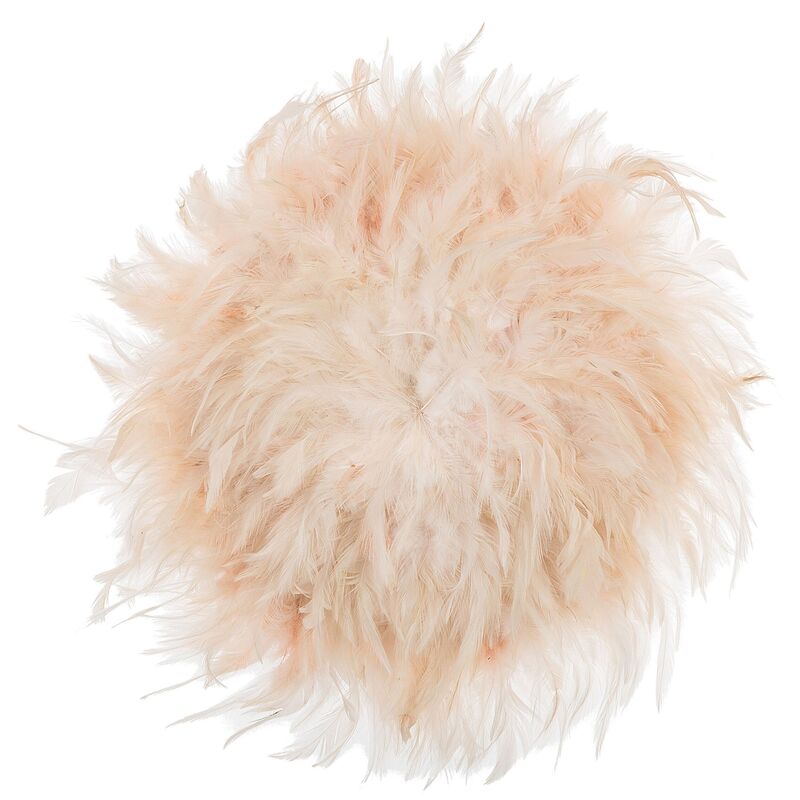 

Beliani - Decoración de pared ø 40 cm rosa melocotón JUJU