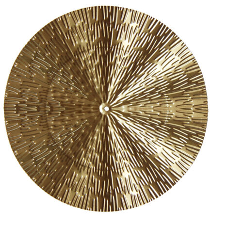 Decoración de pared de hierro dorado – estilo vintage, varios tamaños (de 13,5 cm a 25,5 cm), regalo ideal para el hogar, 1 pieza incluida.