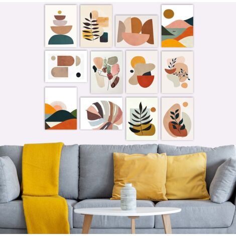Decoración de pared de MDF Painting Multicolor