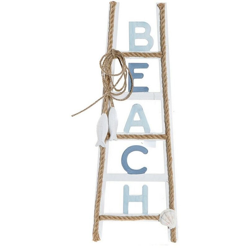 

BHD - Decoración de Pared DKD Home Decor Beach Mediterráneo Cuerda Madera MDF (17 x 3 x 46 cm)