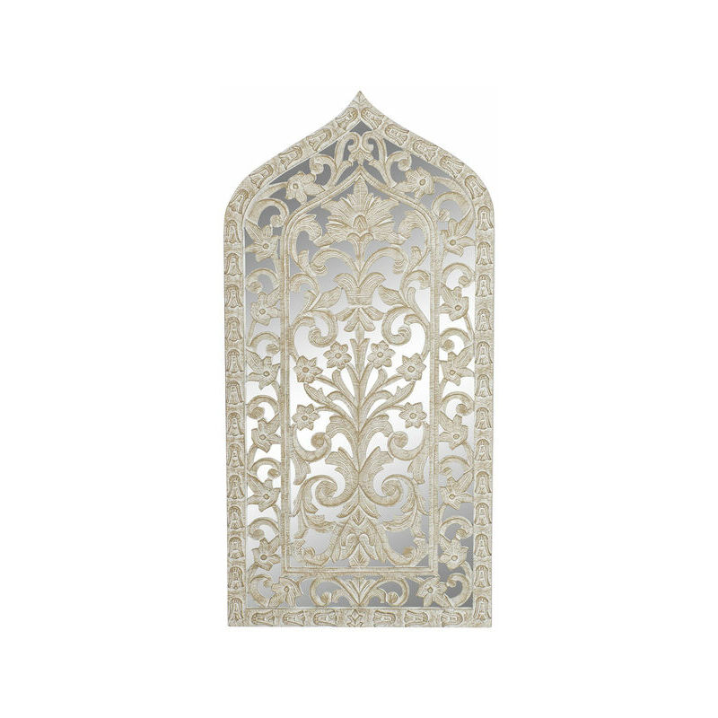 

Decoración de Pared DKD Home Decor Espejo Madera MDF (91.5 x 4 x 182 cm)