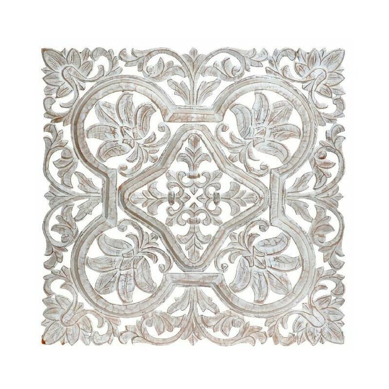 

Decoración de Pared DKD Home Decor Madera MDF (90 x 4.5 x 90 cm)