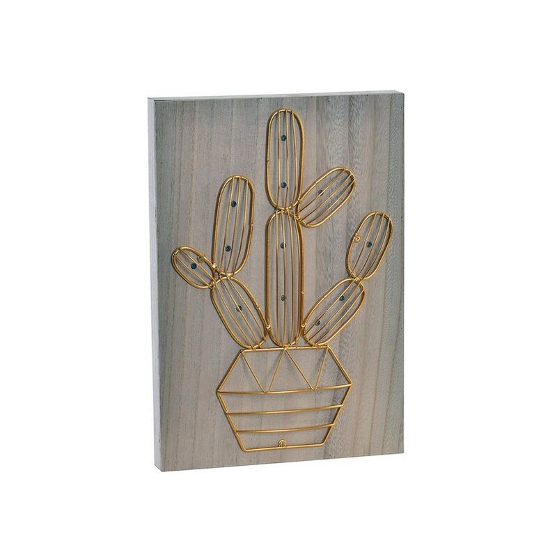 

BHD - Decoración de Pared DKD Home Decor Madera Metal Boho