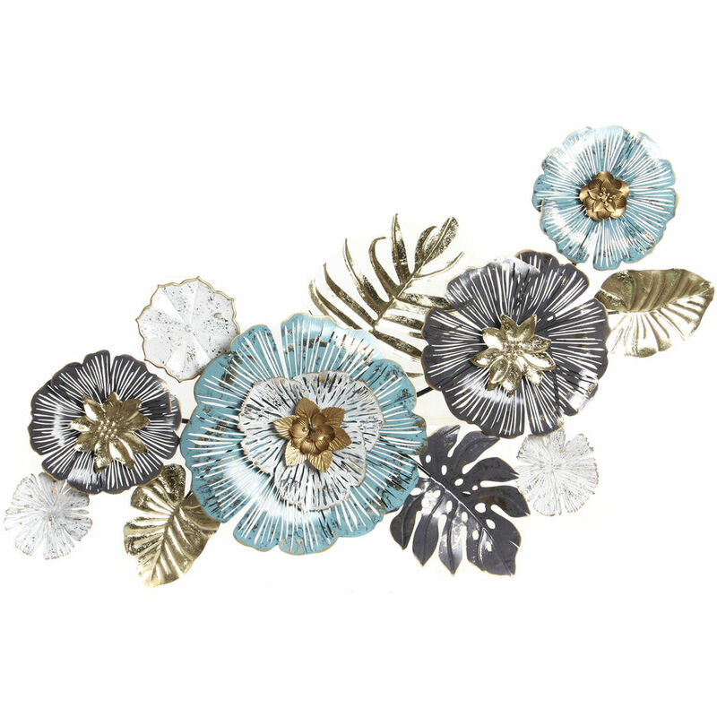 

Decoración de Pared DKD Home Decor Metal (121 x 8.5 x 63 cm)