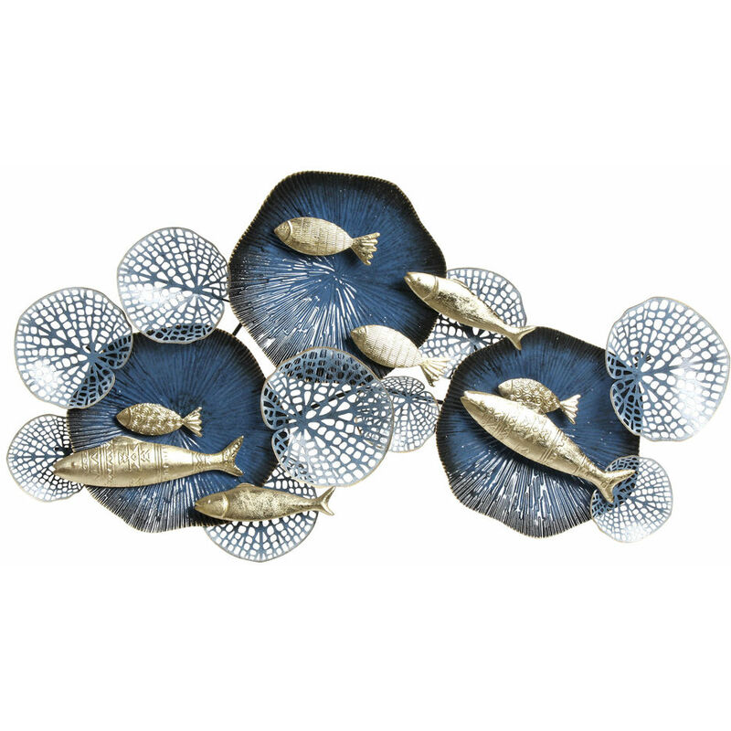 

Decoración de Pared DKD Home Decor Metal (122 x 10 x 70 cm)