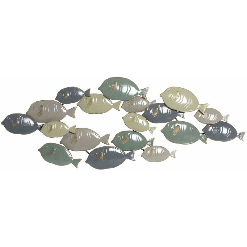 

Decoración de Pared DKD Home Decor Metal (122 x 4.5 x 47 cm)