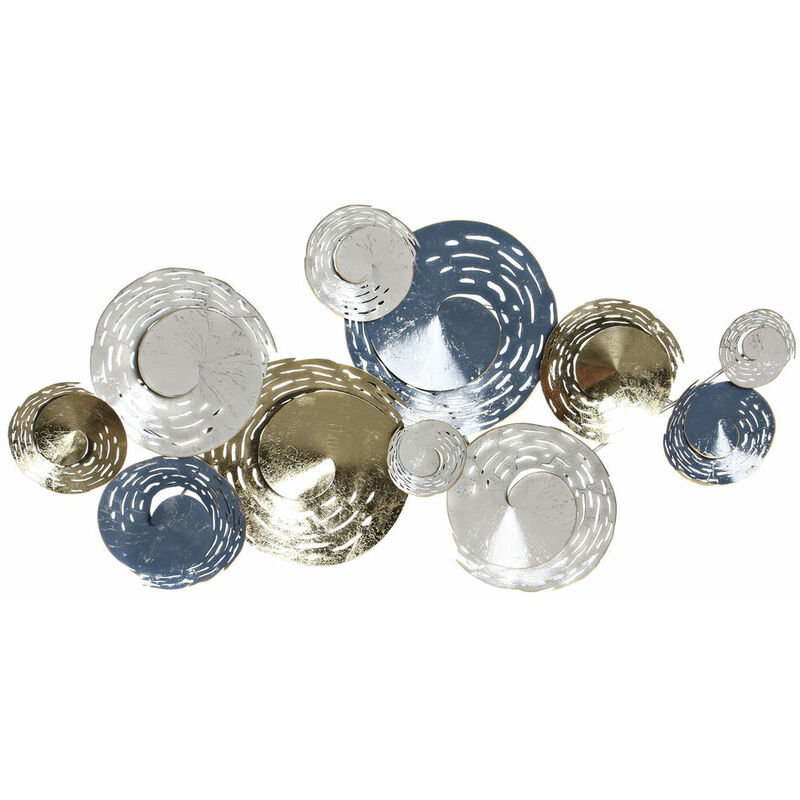 

Decoración de Pared DKD Home Decor Metal Abstracto (132 x 8.5 x 67 cm)