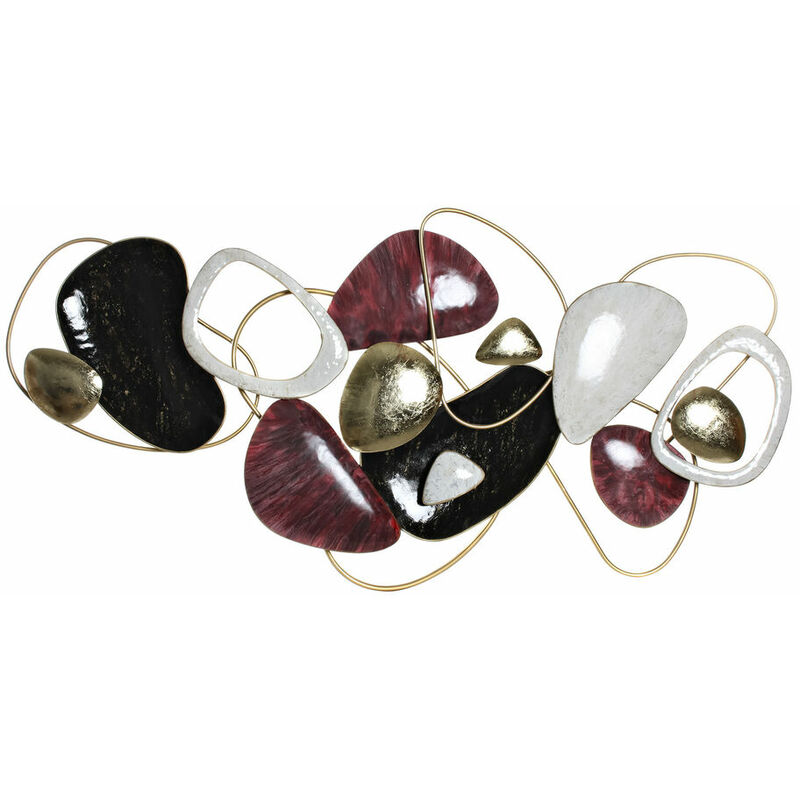 

BHD - Decoración de Pared DKD Home Decor Metal Abstracto (180 x 9.5 x 87 cm)