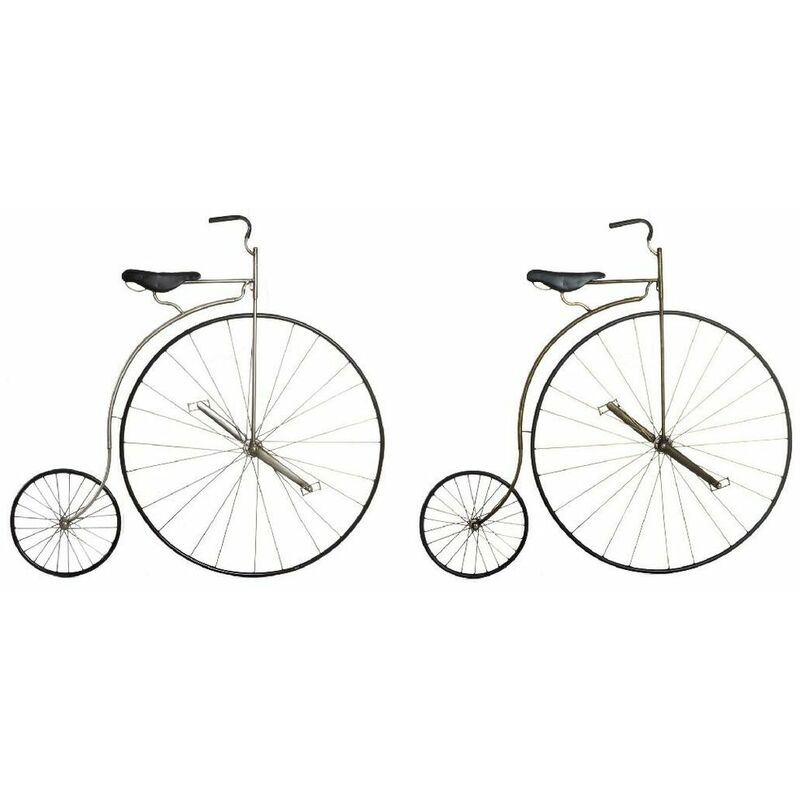 

Decoración de Pared DKD Home Decor Metal Bicicleta (2 pcs) (100 x 95 x 4.5 cm)