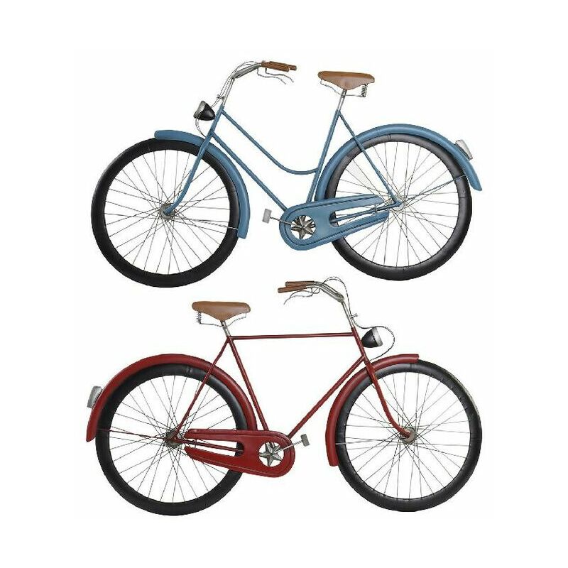 

Decoración de Pared DKD Home Decor Metal Bicicleta (2 pcs) (102 x 5 x 59 cm)