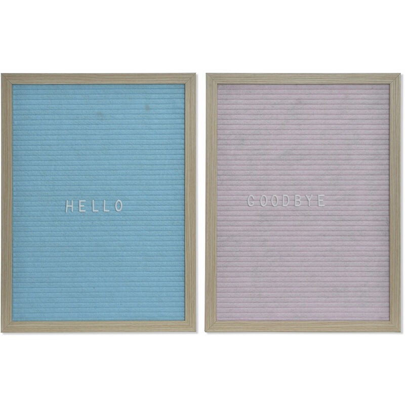 

Decoración de Pared DKD Home Decor PS (2 pcs) (32.5 x 2 x 43 cm)
