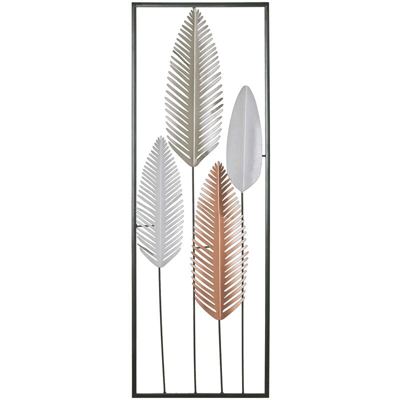 

Beliani - Decoración de pared plateado/dorado NIOBIUM
