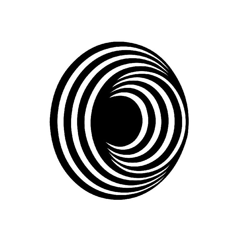 

Decoracion de paredes Circulo - Geometrico - Arte de la pared, Pared - Negro en Metal, 40 x 0,15 x 47 cm, -