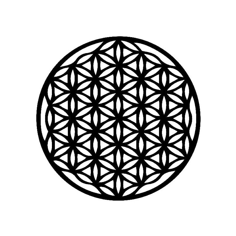 

Decoracion de paredes Geometria - Geometrico - Arte de la pared, Pared - Negro en Metal, 60 x 0,15 x 60 cm, -