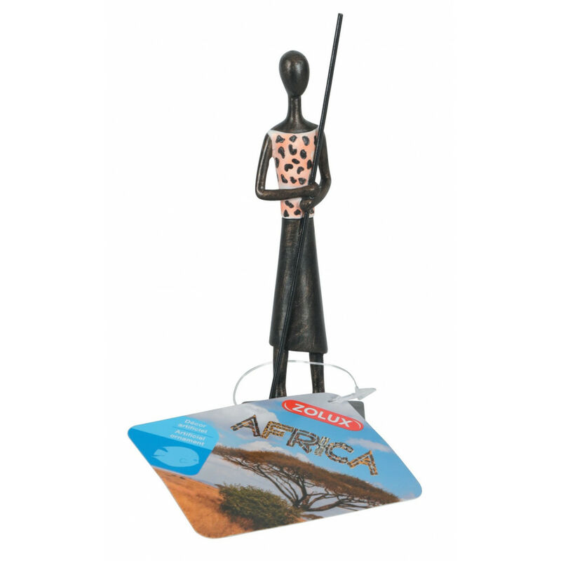 

Zolux - Decoración de portero africano talla S. Acuario.
