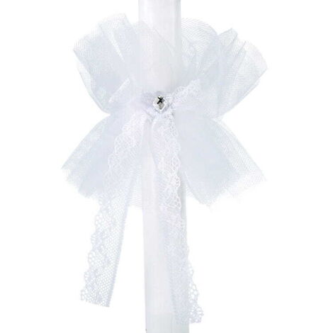 Decoración de velas OS-4 para bautismo, comunión